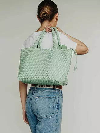 MARREA | Tasche - Tote Bag ALWAYS ON THE RUN Large | mint